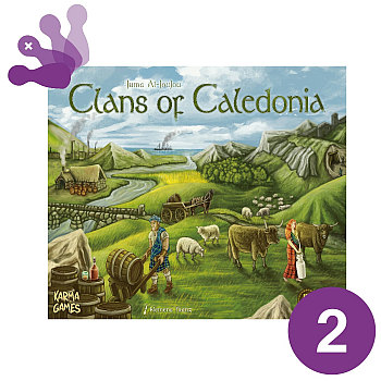 Swiss Gamers Award 2017-2nd - Clans of Caledonia